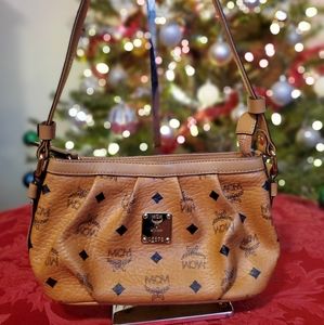 MCM Cognac small shoulder bag
